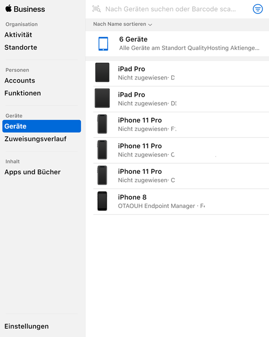 Apple Business Manager Bild 5