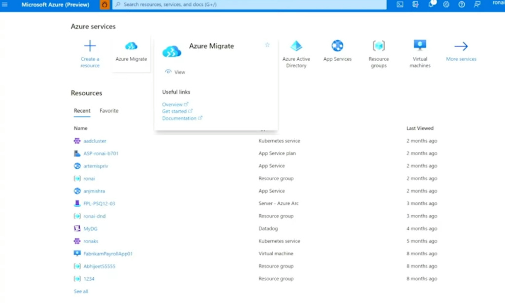 azure portal